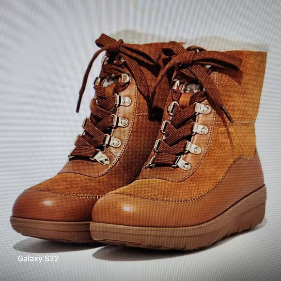 Fitflop Leather Mukluks Iii Tan Boots. NIB. Size: Various. - Picture 2 of 12